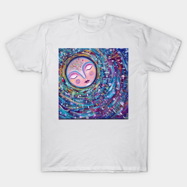 Pink Moon T-Shirt by gaea